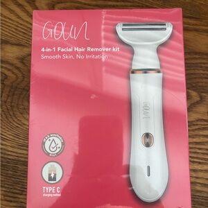 White 4-in-1 Women's Hair Remover Kit
